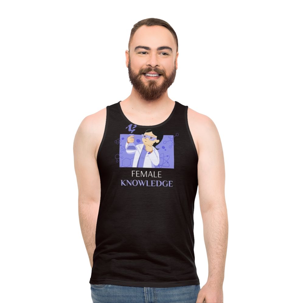 Proud Female Scientist Unisex Tank Top