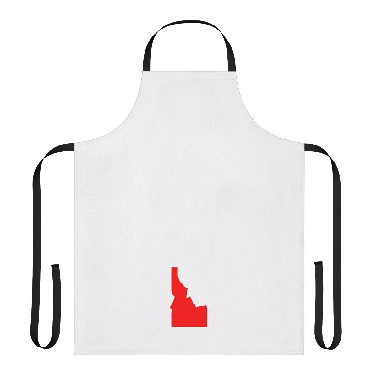 Idaho state pride apron for cooking and baking