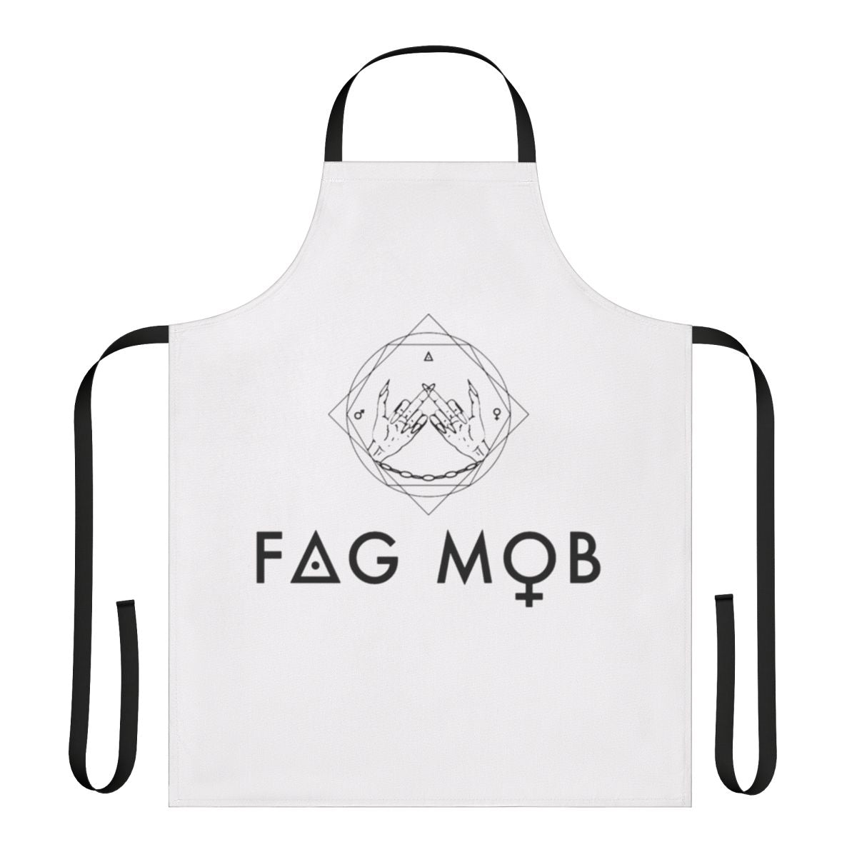 "Fag Mob Inspired Apron - Stylish and Edgy Kitchen Accessory"