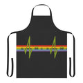 Apron featuring the iconic "Dark Side of the Moon" album cover design