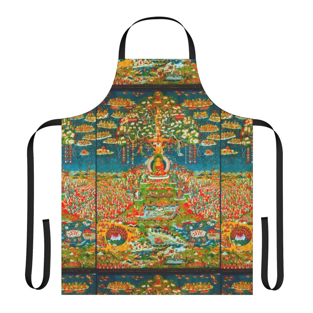 Amityaus Buddha Psychedelic Art Apron