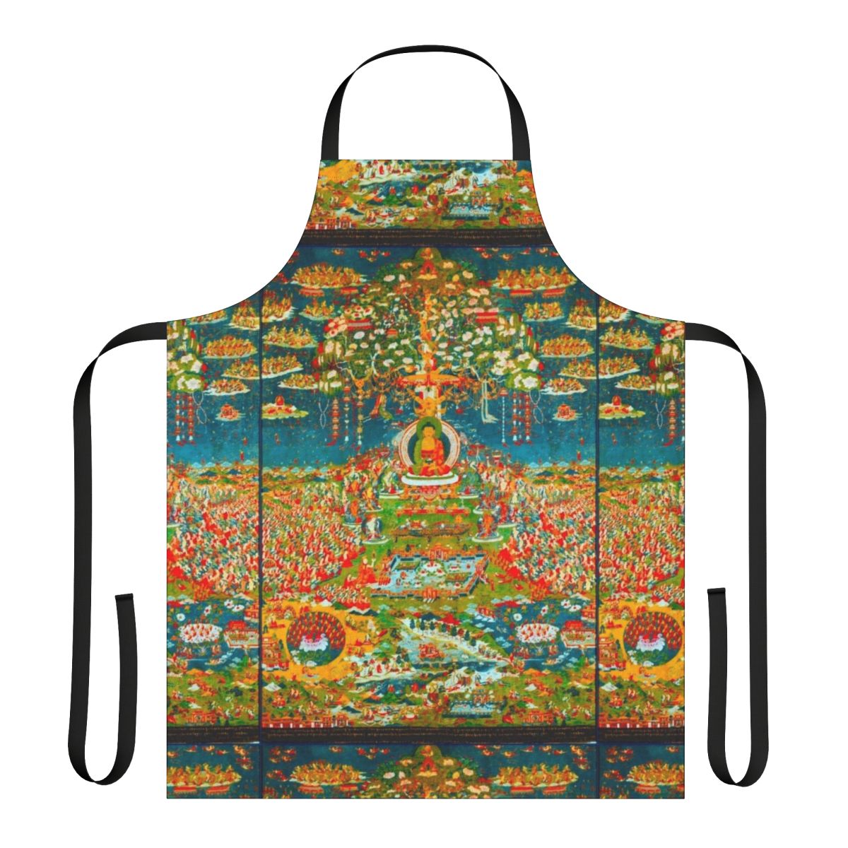 Amityaus Buddha Psychedelic Art Apron