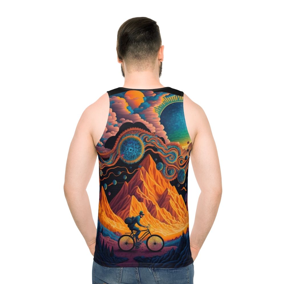 Psychedelic Bicycle Art Unisex Tank Top