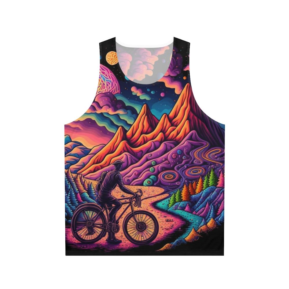 Psychedelic Bicycle Day 1943 Colorful Unisex Tank Top