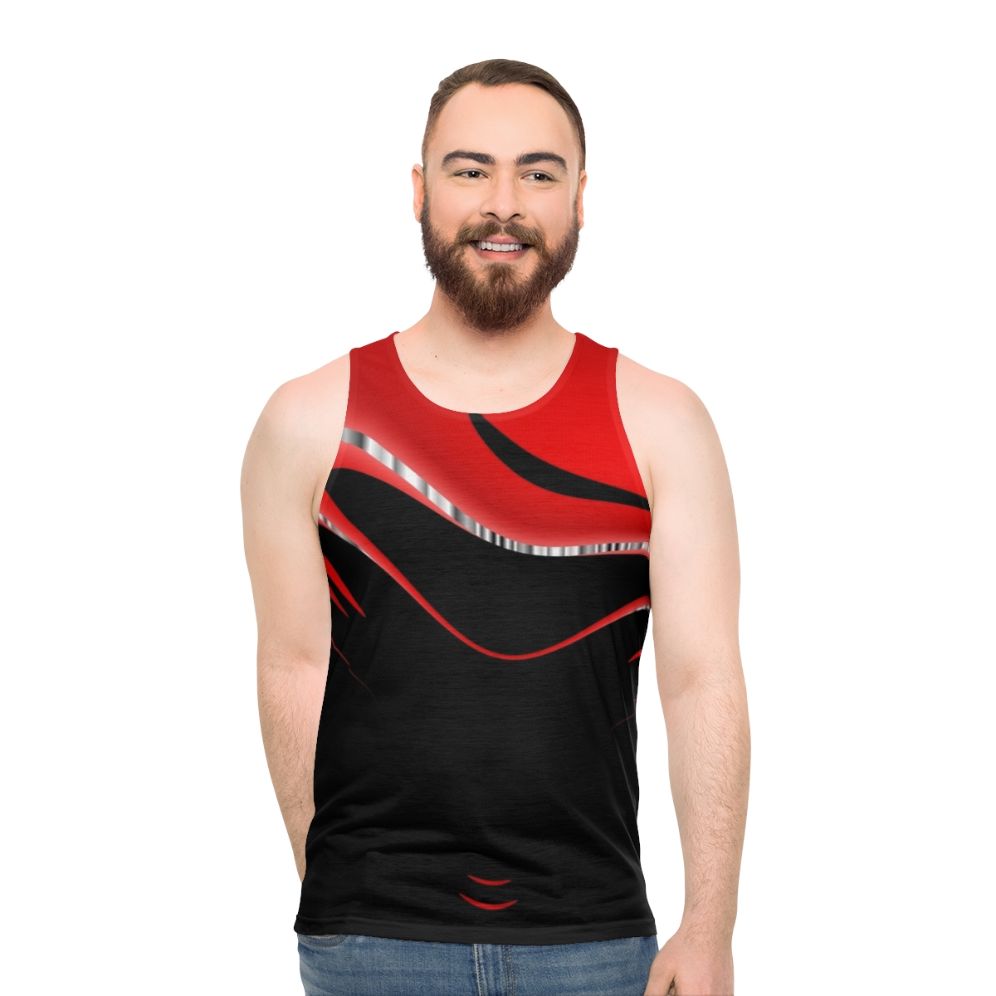 Psychedelic China Girl Unisex Tank Top
