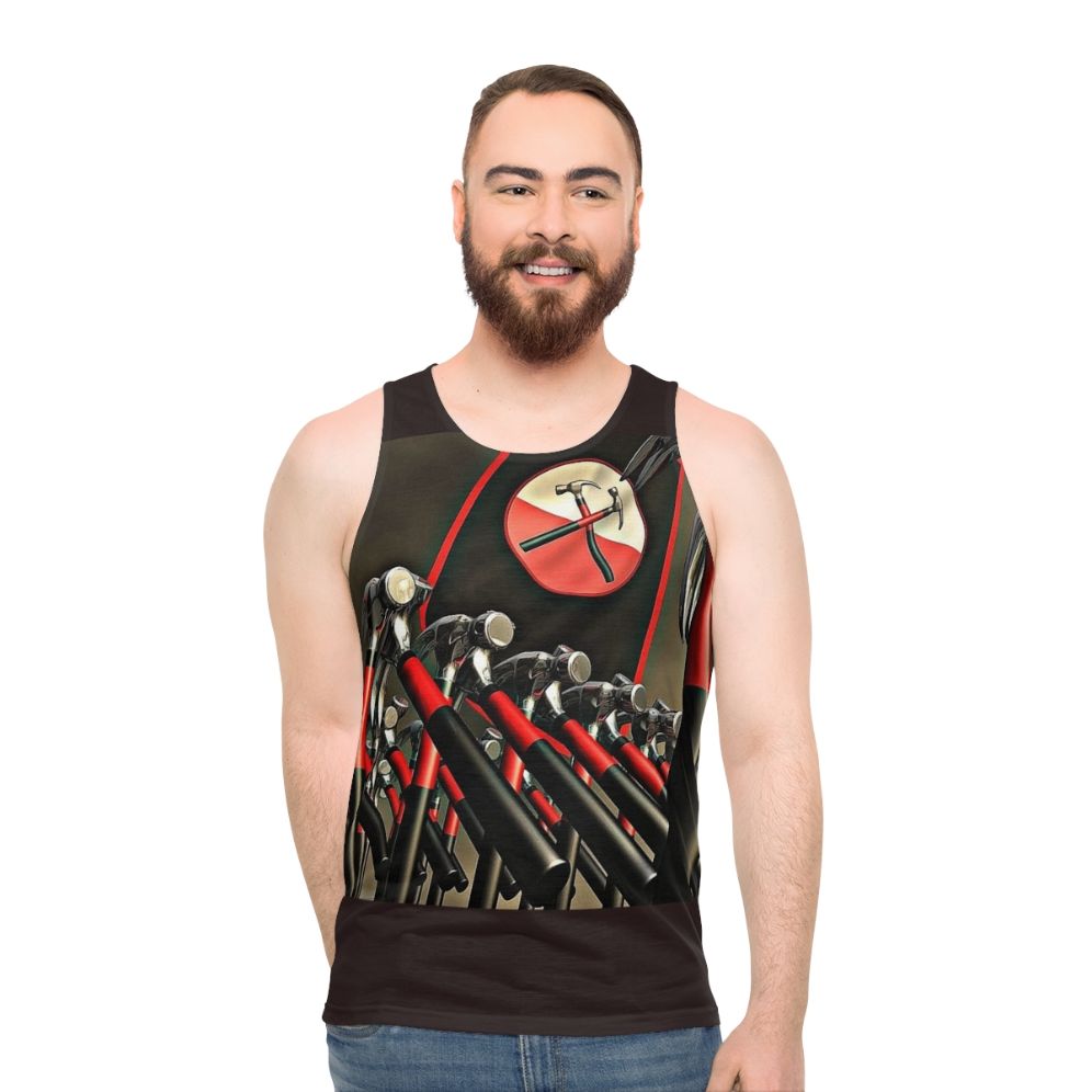 Psychedelic Hammer Unisex Tank Top