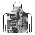 Janis Joplin inspired apron with psychedelic flower power design