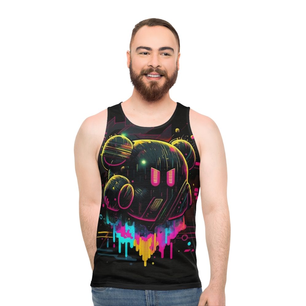 Psychedelic Kirby acid tank top