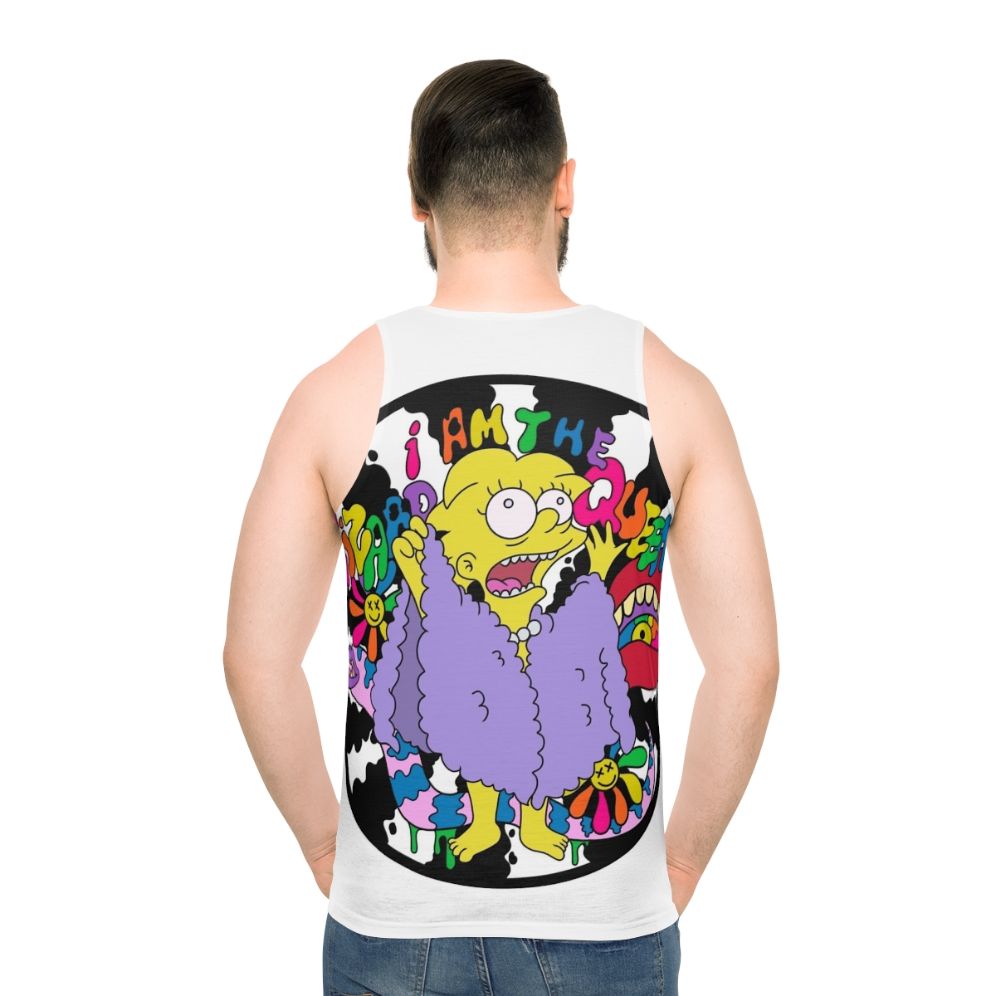 Psychedelic Lizard Queen Unisex Tank Top