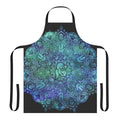 Psychedelic Mandala Apron for EDM Fans and Rave Lovers