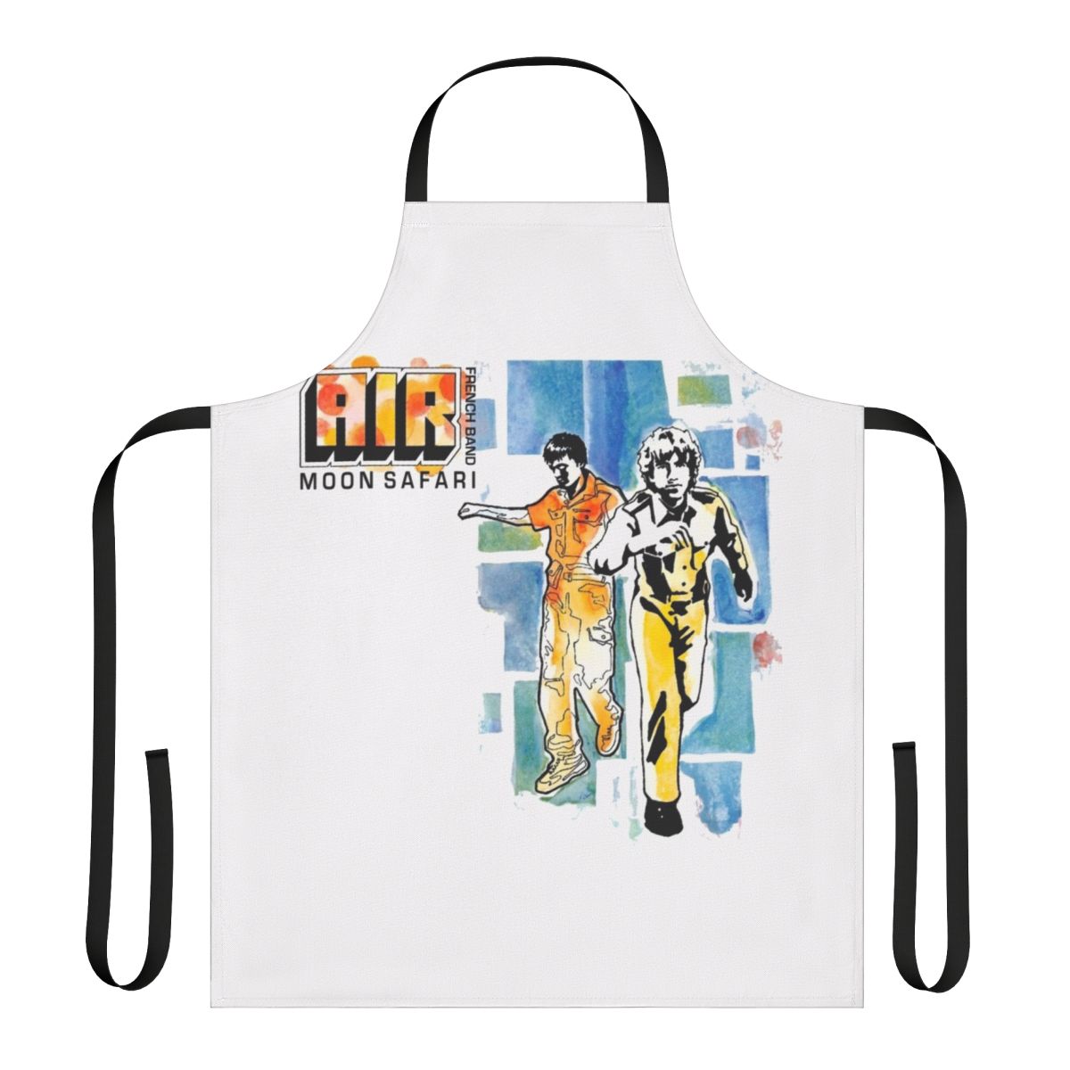 Psychedelic Moon Safari Apron featuring the album artwork of the iconic Air band