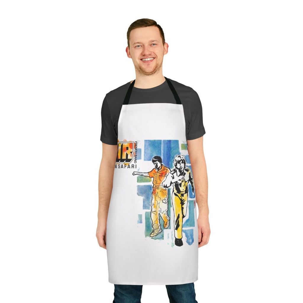 Psychedelic Moon Safari Apron featuring the album artwork of the iconic Air band