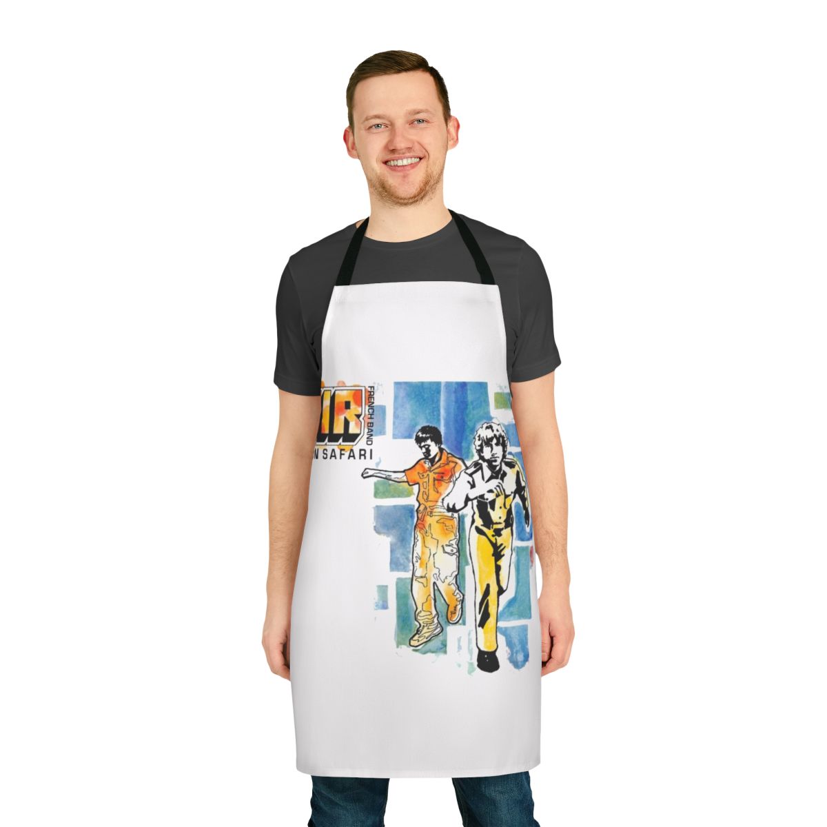 Psychedelic Moon Safari Apron featuring the album artwork of the iconic Air band