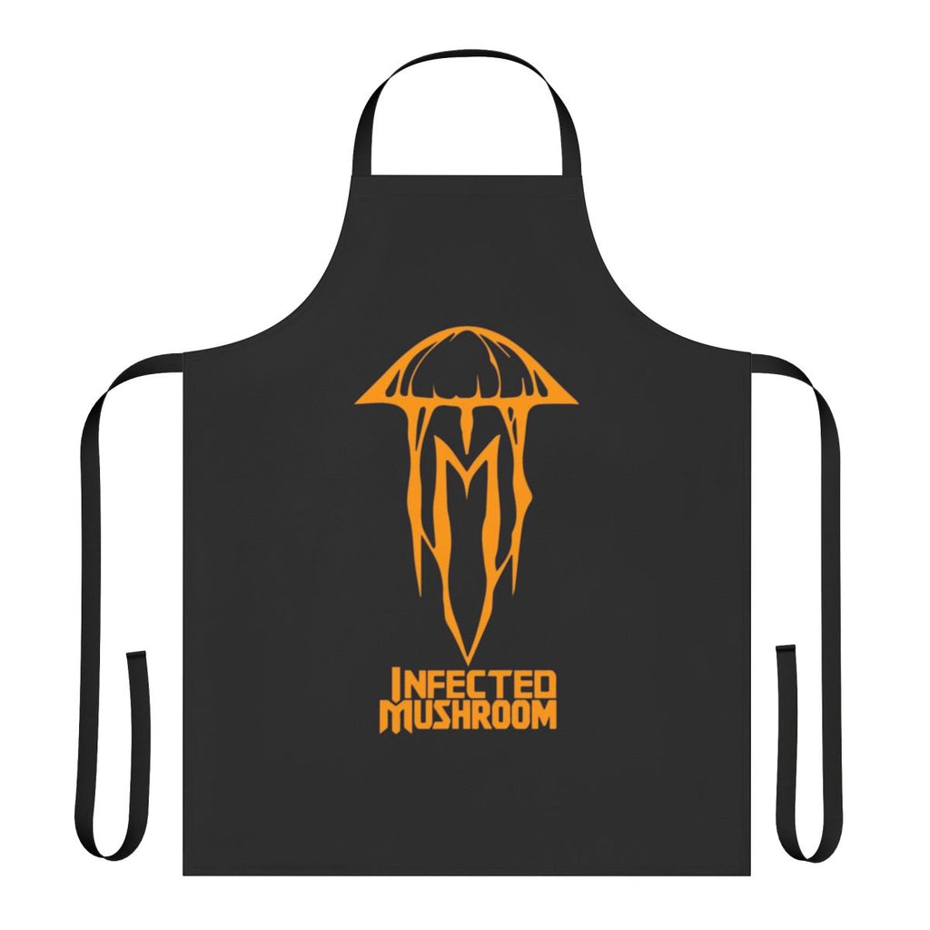 Infected Mushroom Apron featuring a psychedelic mushroom design