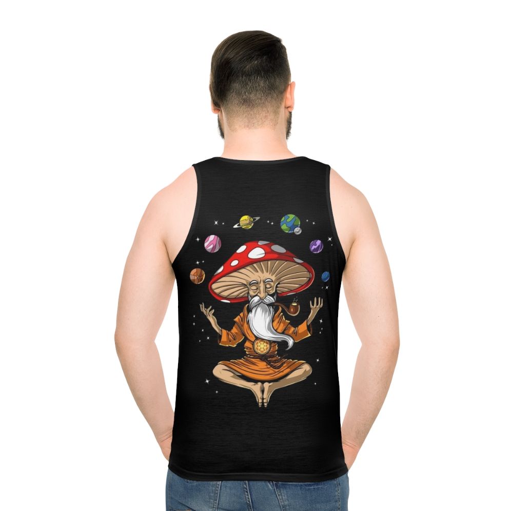 Psychedelic Mushroom Buddha Unisex Tank Top
