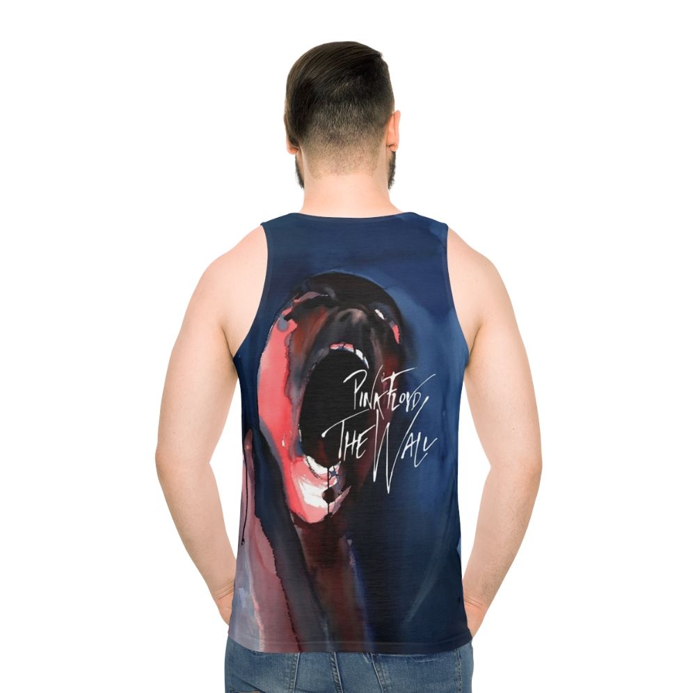 Psychedelic Pink Scream Unisex Tank Top