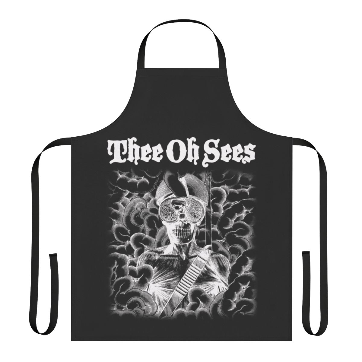 Psychedelic Rock Apron Featuring Thee Oh Sees' "Carrion Crawler" Artwork