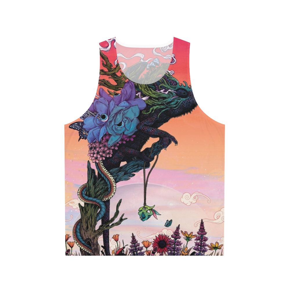 Psychedelic surreal trippy unisex tank top