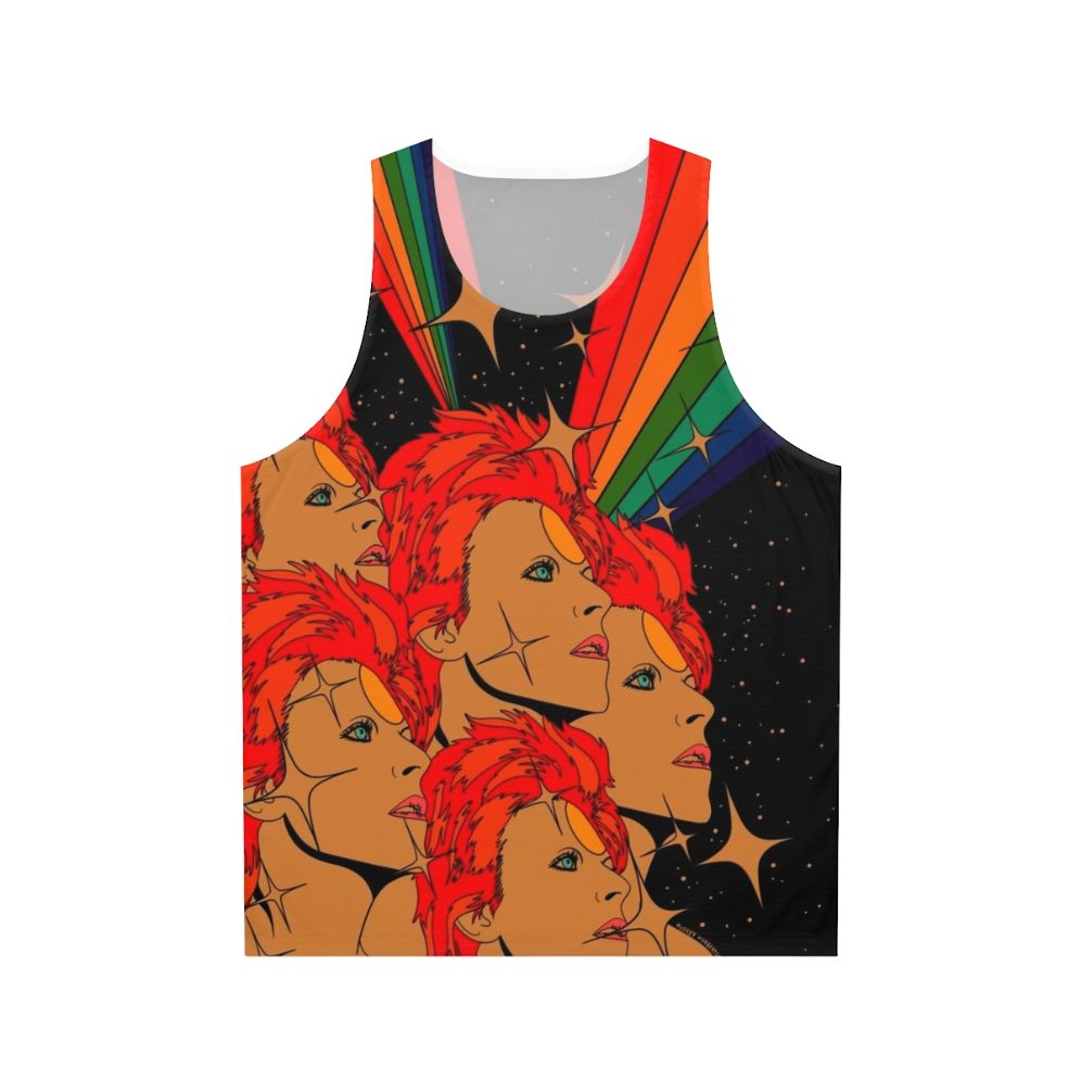 Psychedelic Unisex Starman Tank Top