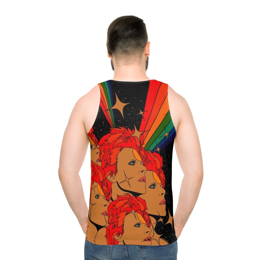 Psychedelic Unisex Starman Tank Top