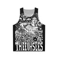 Psychedelic Unisex Tank Top with Thee Oh Sees Music Merch