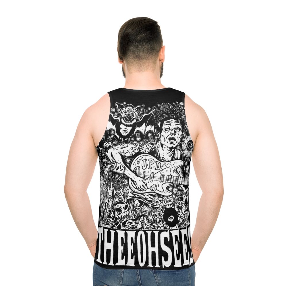 Psychedelic Unisex Tank Top with Thee Oh Sees Music Merch