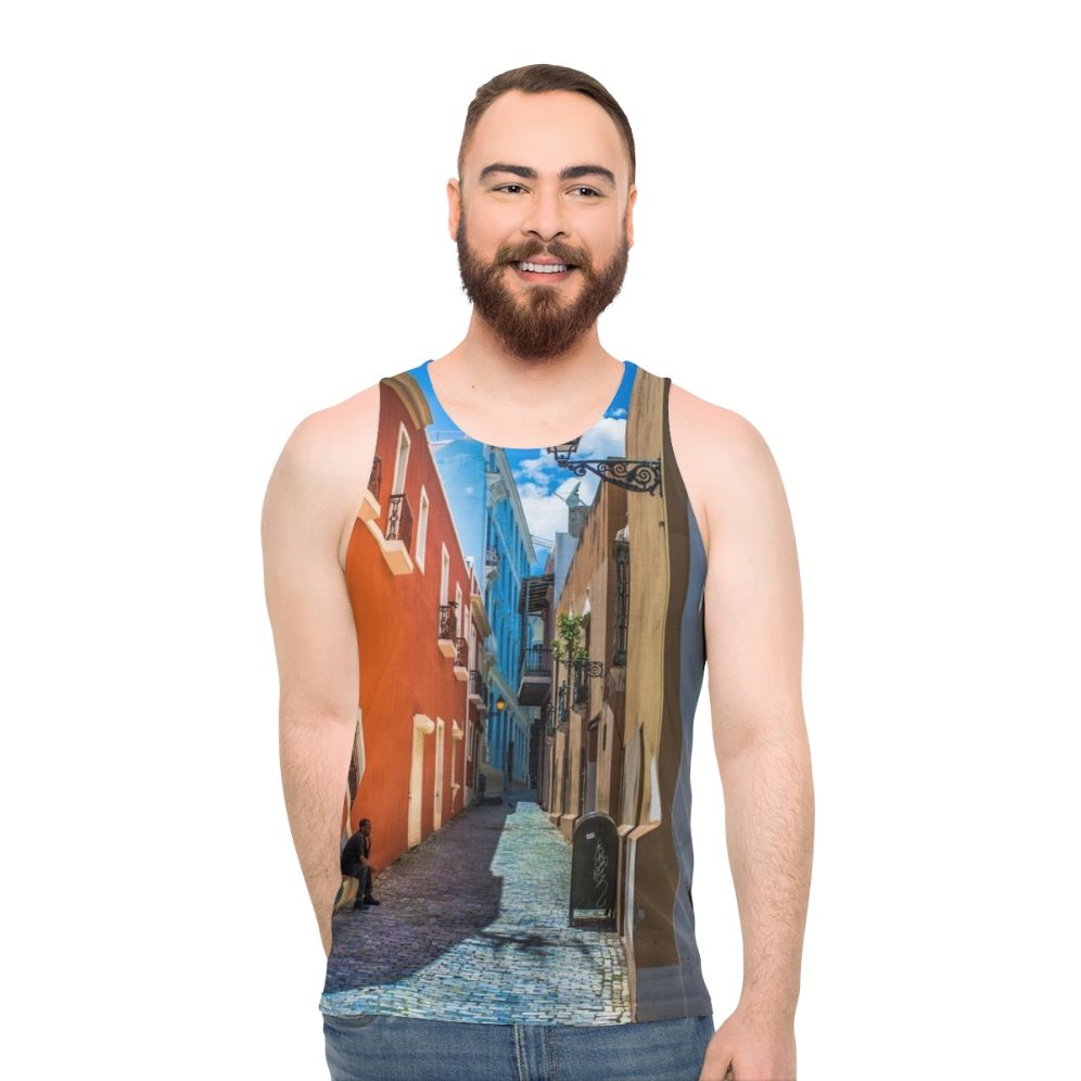 Puerto Rico's Old San Juan Unisex Tank Top