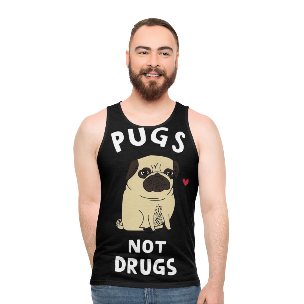 Pugs Not Drugs Unisex Tank Top