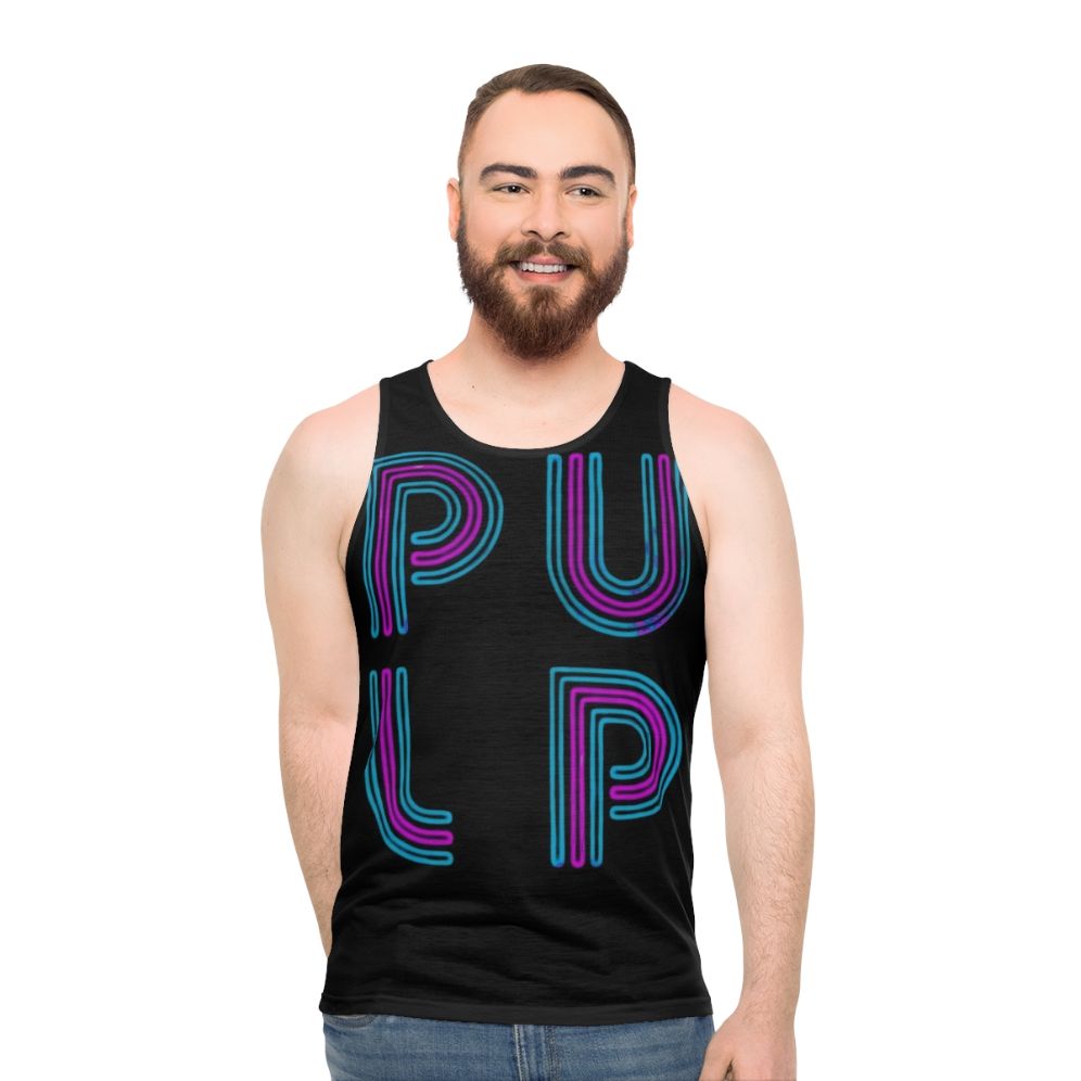 Pulp band unisex tank top