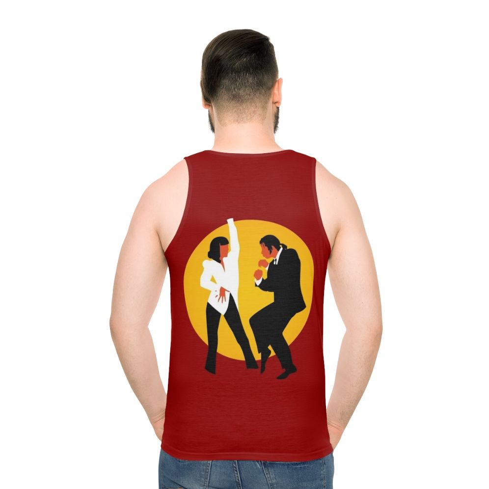 Pulp Fiction Unisex Tank Top with Iconic Scenes
