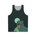 Puma Dark Green Gravity Falls Themed Unisex Tank Top