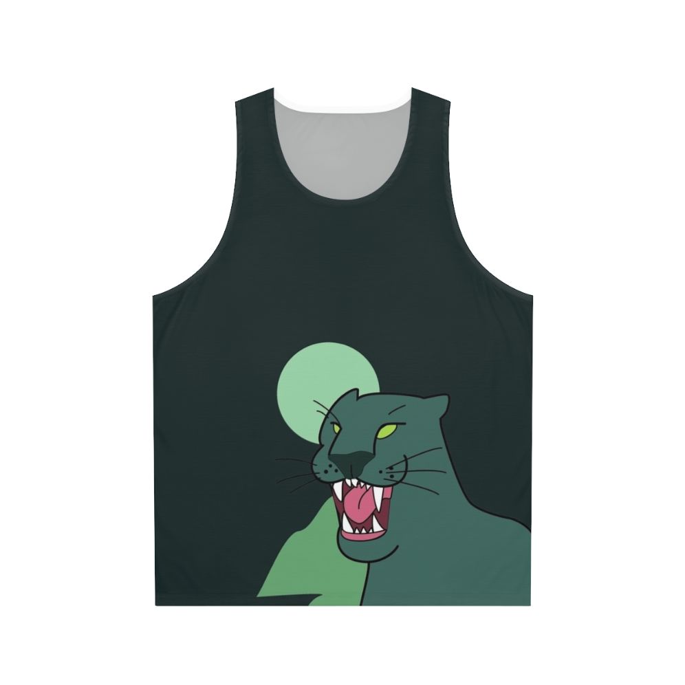 Puma Dark Green Gravity Falls Themed Unisex Tank Top