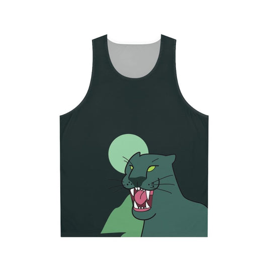 Puma Dark Green Gravity Falls Themed Unisex Tank Top