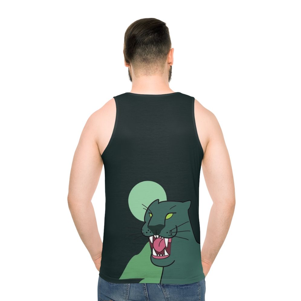 Puma Dark Green Gravity Falls Themed Unisex Tank Top