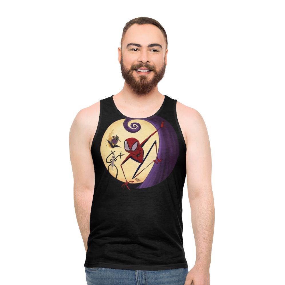 Unisex pumpkin king tank top