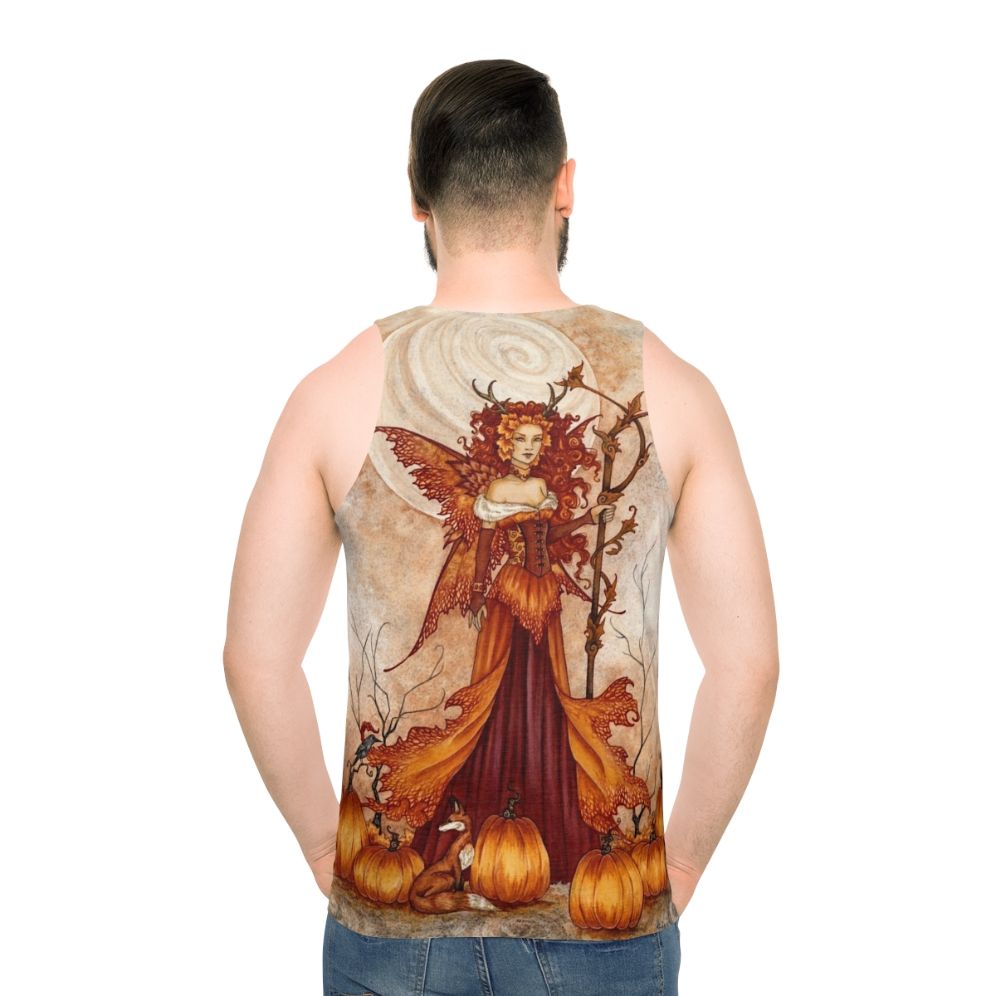 Pumpkin Queen Unisex Autumn Tank Top