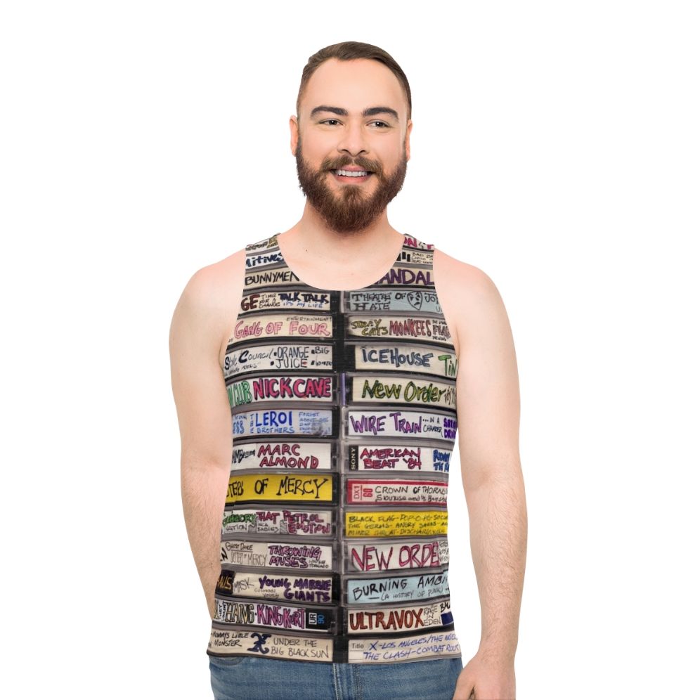 Punk Cassettes Unisex Tank Top
