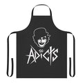 Punk-inspired apron featuring the Adicts band logo