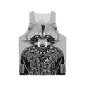 Punk Raccoon Graphic Tank Top