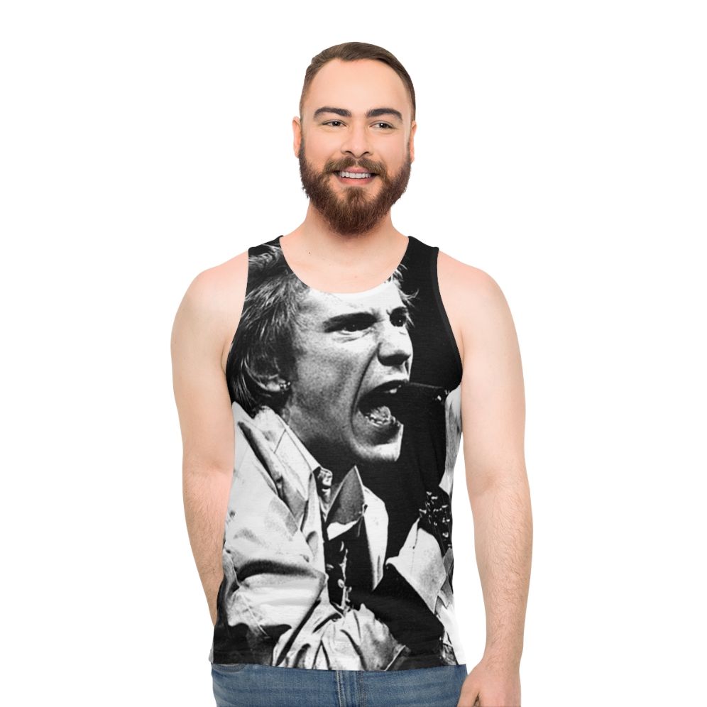 Punk rock 80s unisex tank top