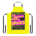 Punk rock A 0B apron inspired by Jeff Rosenstock's band Bomb the Music Industry