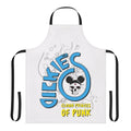 Punk rock apron featuring The Dickies' Clown Princes of Punk design