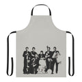 Punk rock apron featuring the lyrics "If I Should Fall From Grace With God" by the Celtic punk band The Pogues.