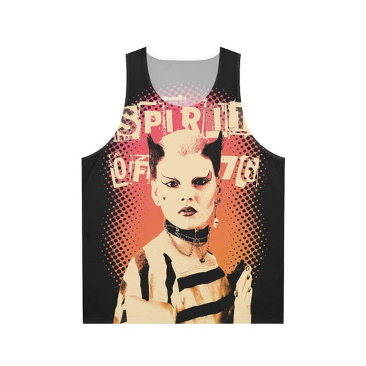 Punk rock catwoman unisex tank top