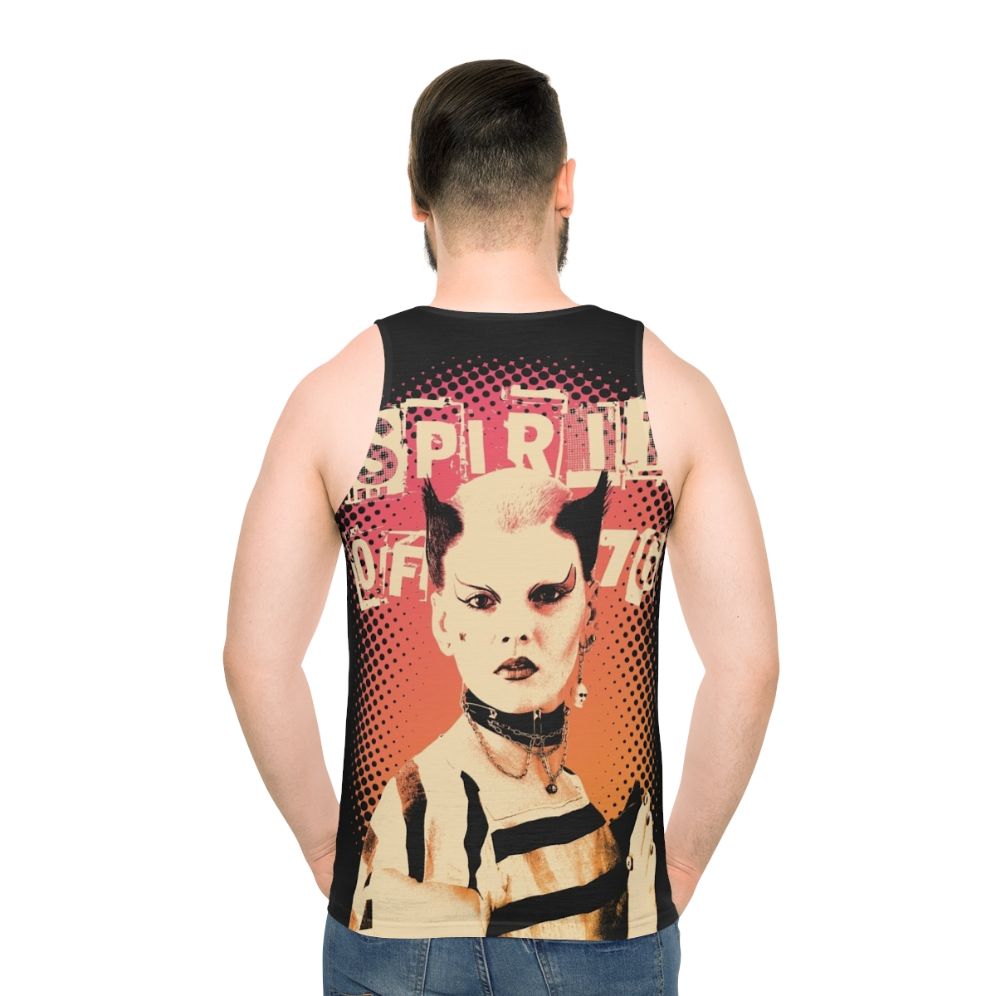 Punk rock catwoman unisex tank top