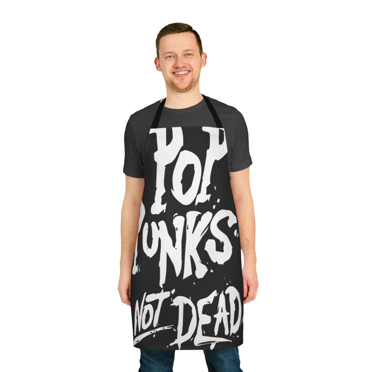 "Pop Punk's Not Dead" Punk Rock Themed Cooking Apron