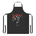 Punk rock inspired apron featuring Australian band imagery