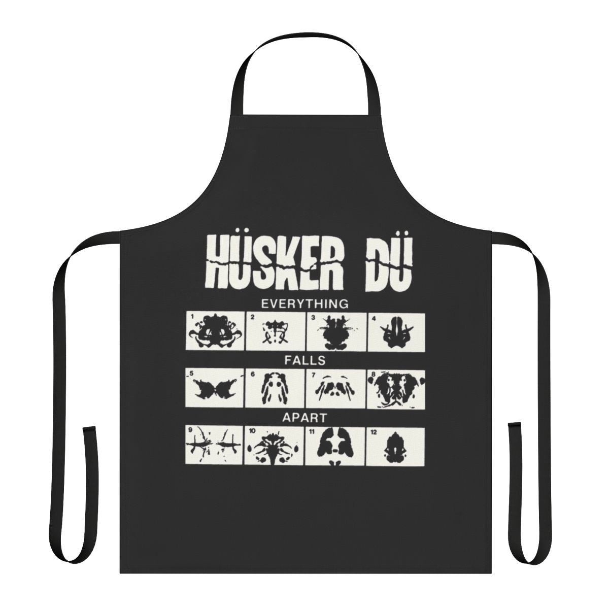 Husker Du Punk Rock Inspired Apron