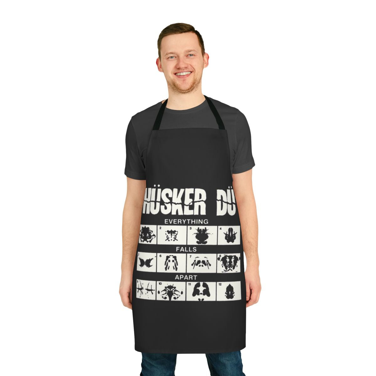 Husker Du Punk Rock Inspired Apron