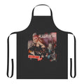 Plasmatics band logo and artwork printed on a high-quality kitchen apron